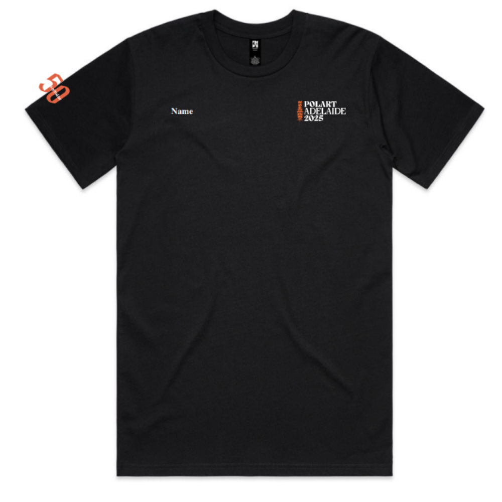 Polart Festival | PRE-ORDER | Unisex & Youth Black Tee - Artist