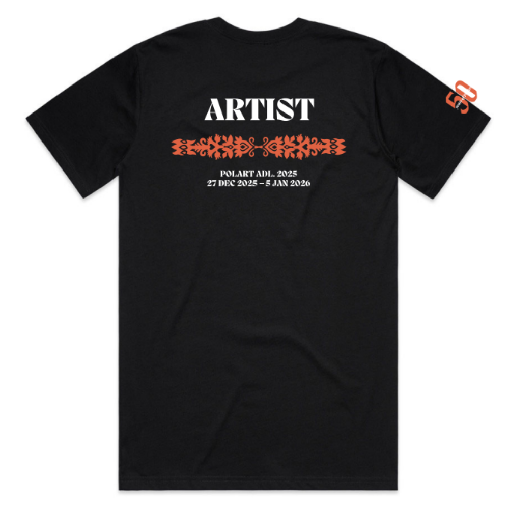 Polart Festival | PRE-ORDER | Unisex & Youth Black Tee - Artist