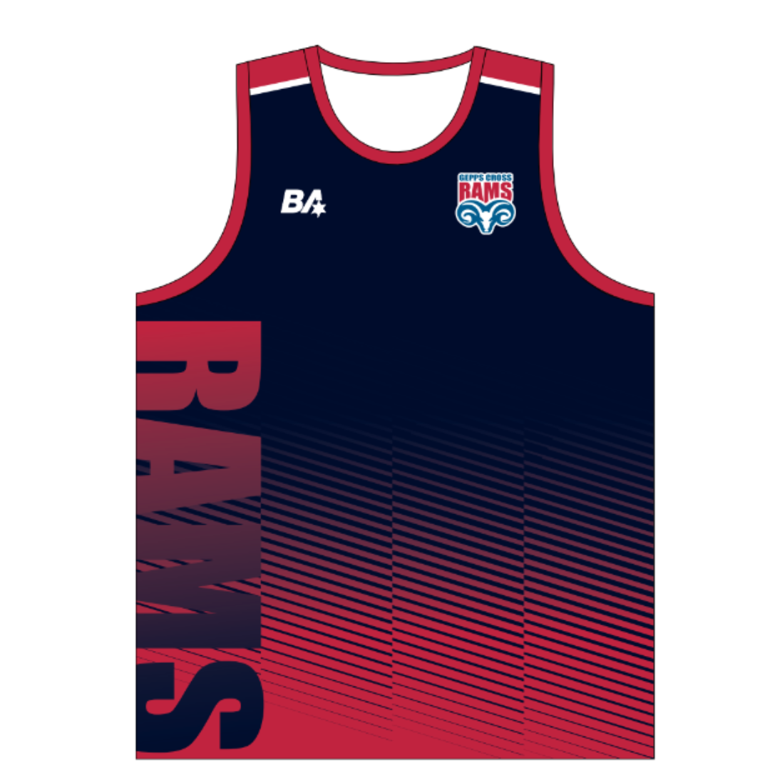 Gepps Cross FC | Football Training Singlet - Unisex