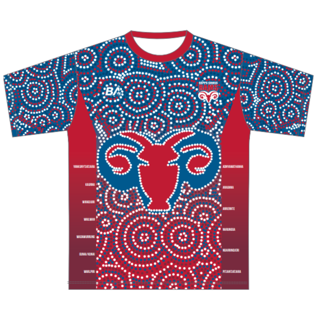 Gepps Cross FC | Indigenous Training / Warm Up Tee - Short Sleeve