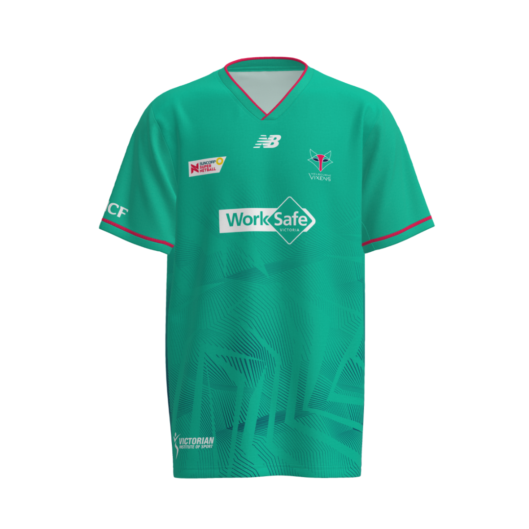 Melbourne Vixens | New Balance - MV Warm Up Retail Green