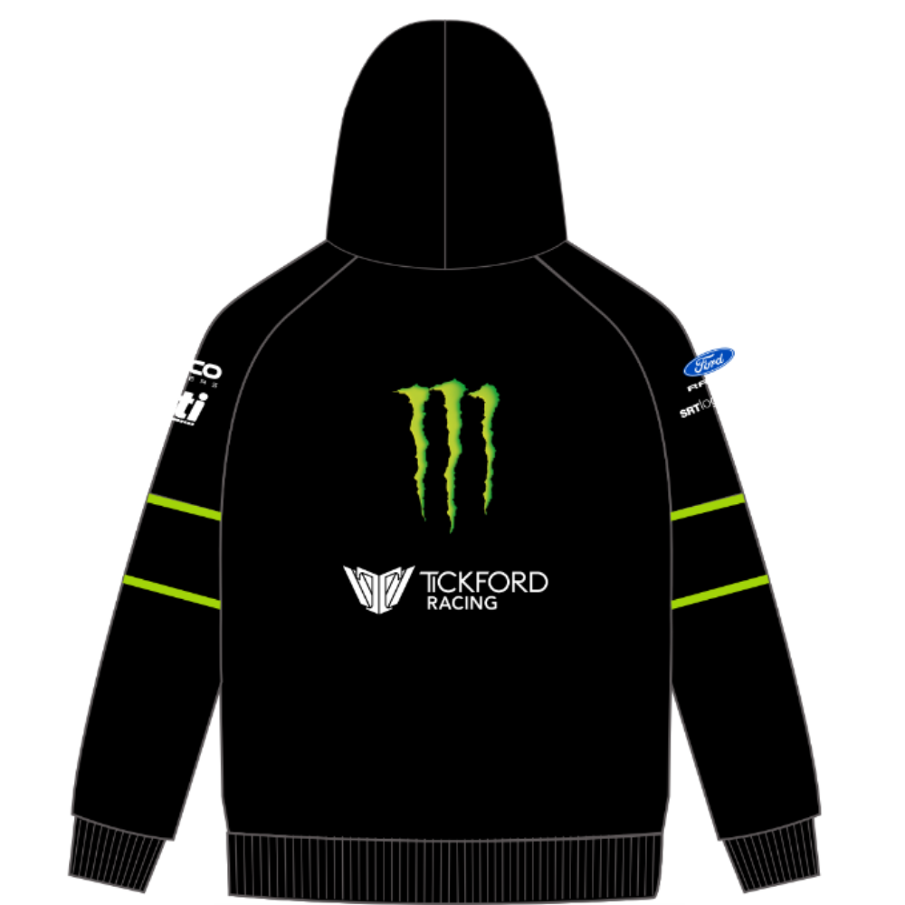 Monster Energy Racing | BA Mens Monster 1/2 Zip Parachute Jumper