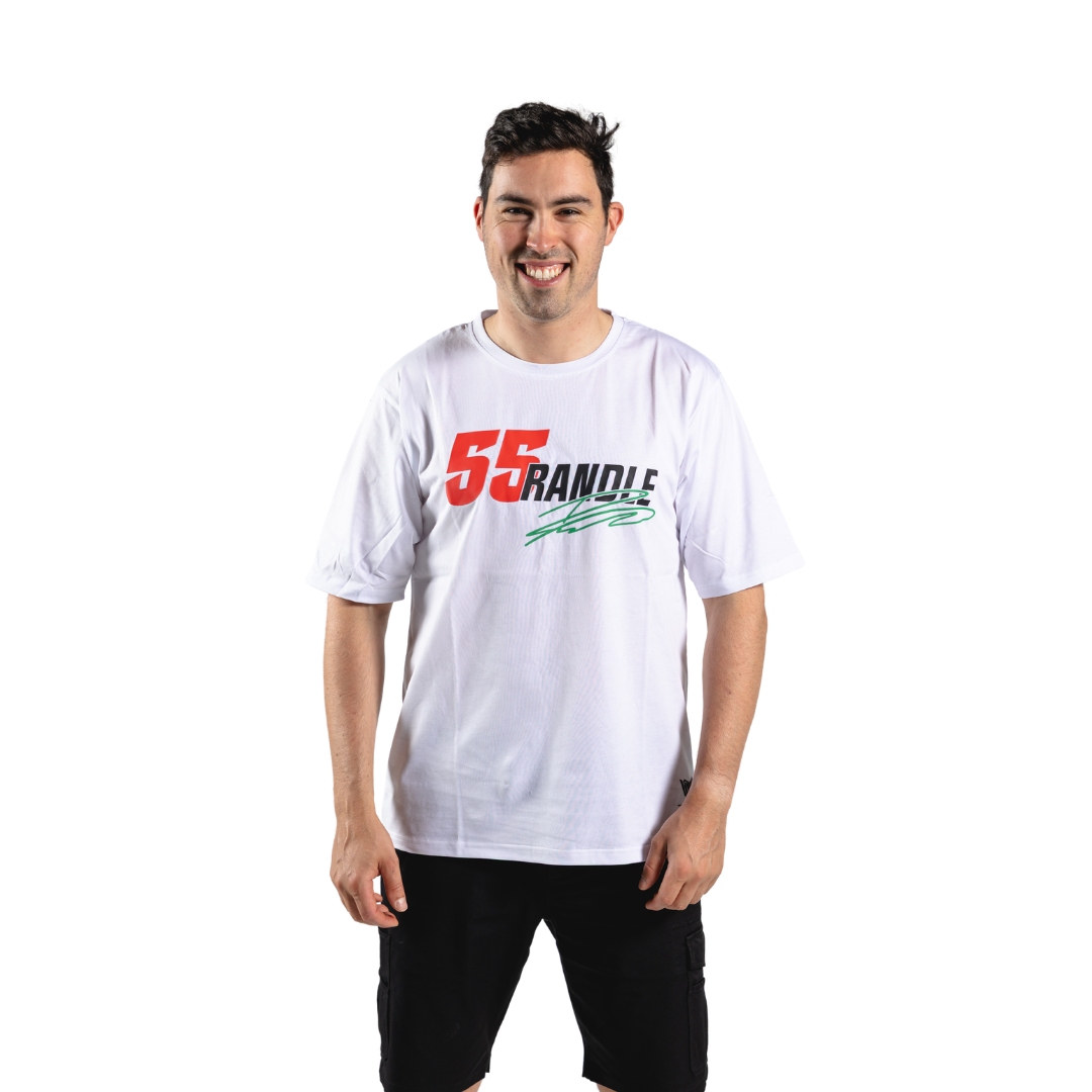 Castrol Racing Team | Randle Unisex SS Lifestyle Tee #1 - White