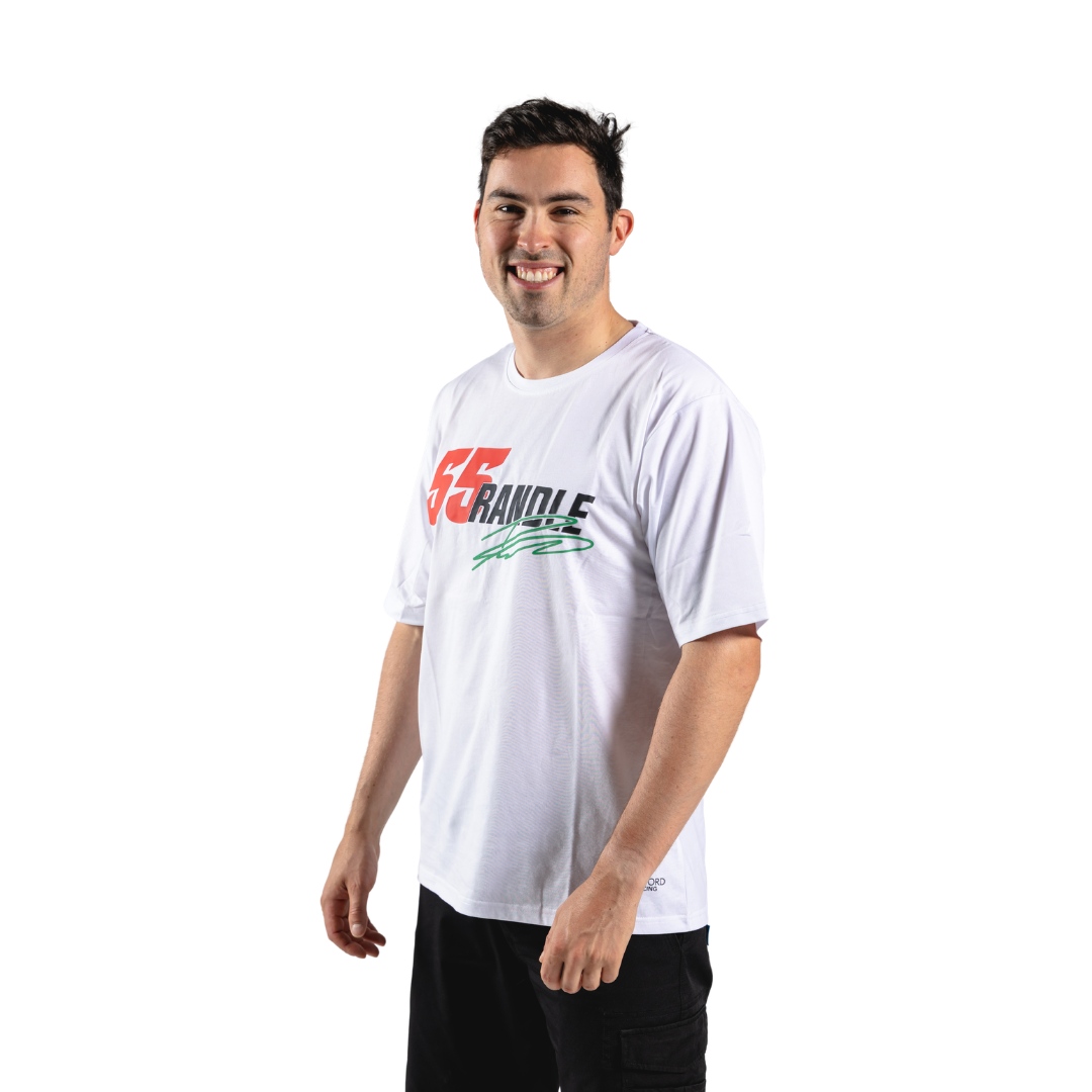 Castrol Racing Team | Randle Unisex SS Lifestyle Tee #1 - White