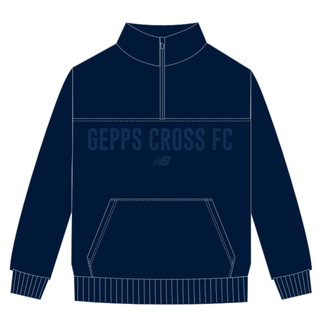 Gepps Cross FC  | New Balance Quarter Zip Jumper
