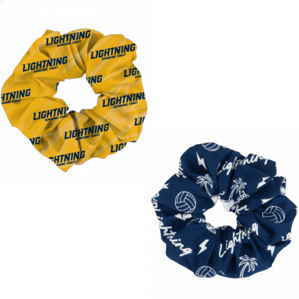 Sunshine Coast Lightning | 2026 2pk Scrunchies