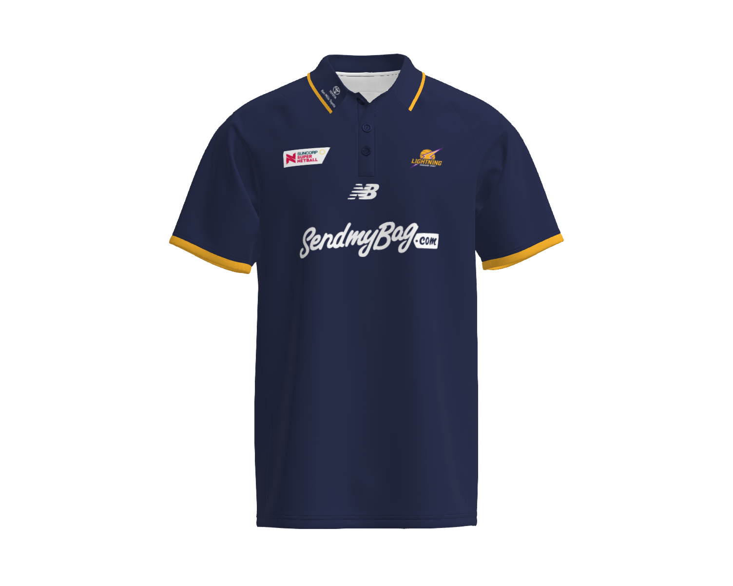 Sunshine Coast Lightning | NB UNISEX Replica Polo