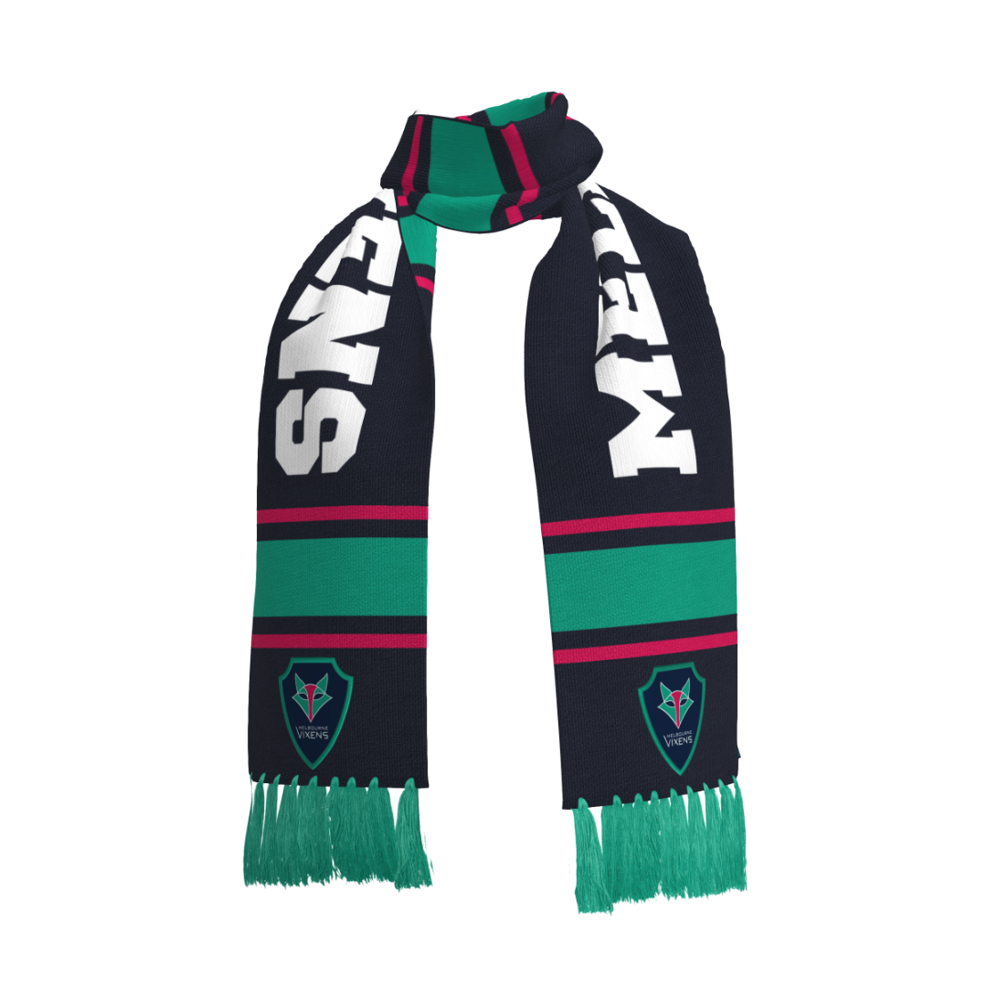 Melbourne Vixens | MV Stripe Scarf 2026