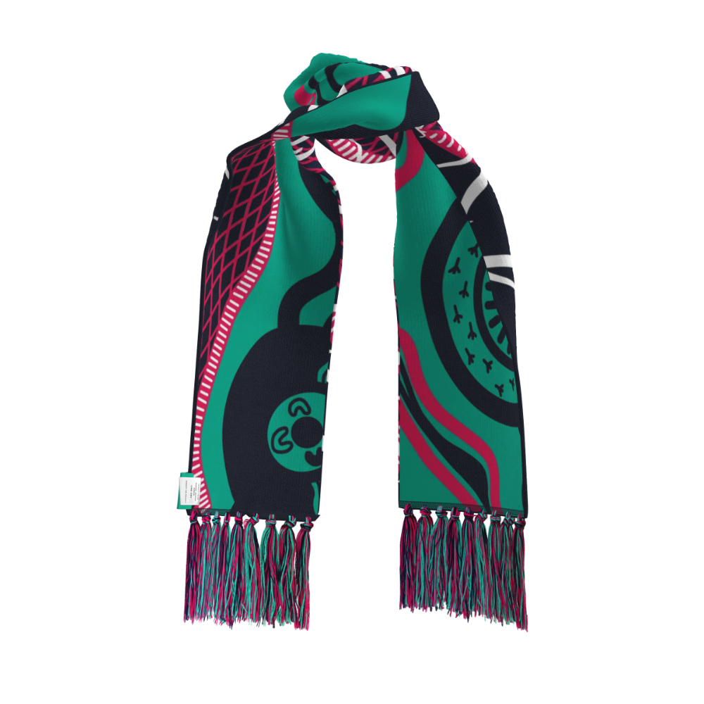 Melbourne Vixens | MV First Nations Supporter Scarf