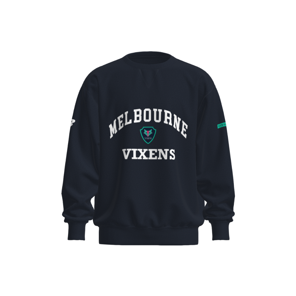 Melbourne Vixens | New Balance - MV Club Crew Sweatshirt