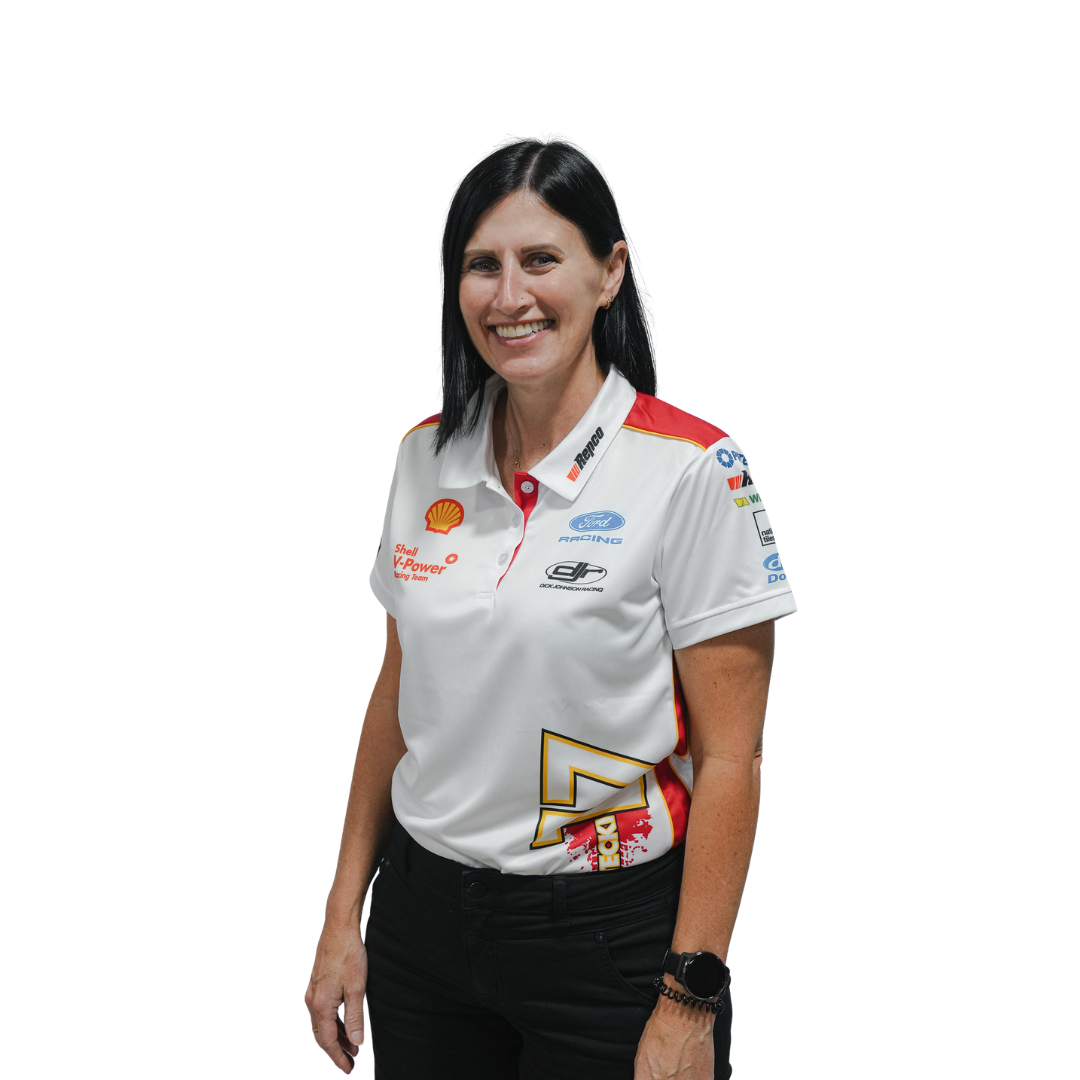 Shell V-Power Racing Team | Ladies WHITE TEAM POLO