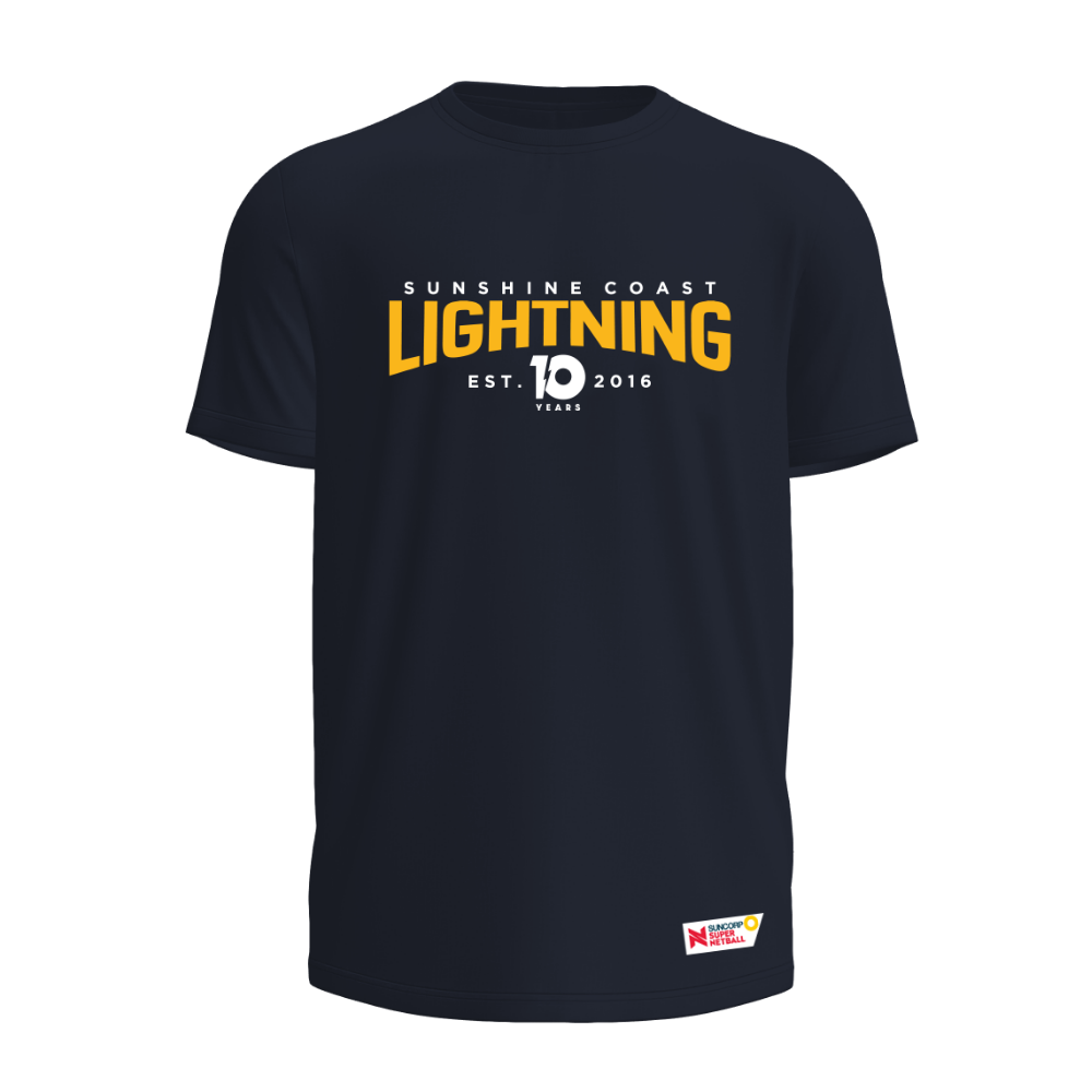 Sunshine Coast Lightning | 10 YEAR TEE
