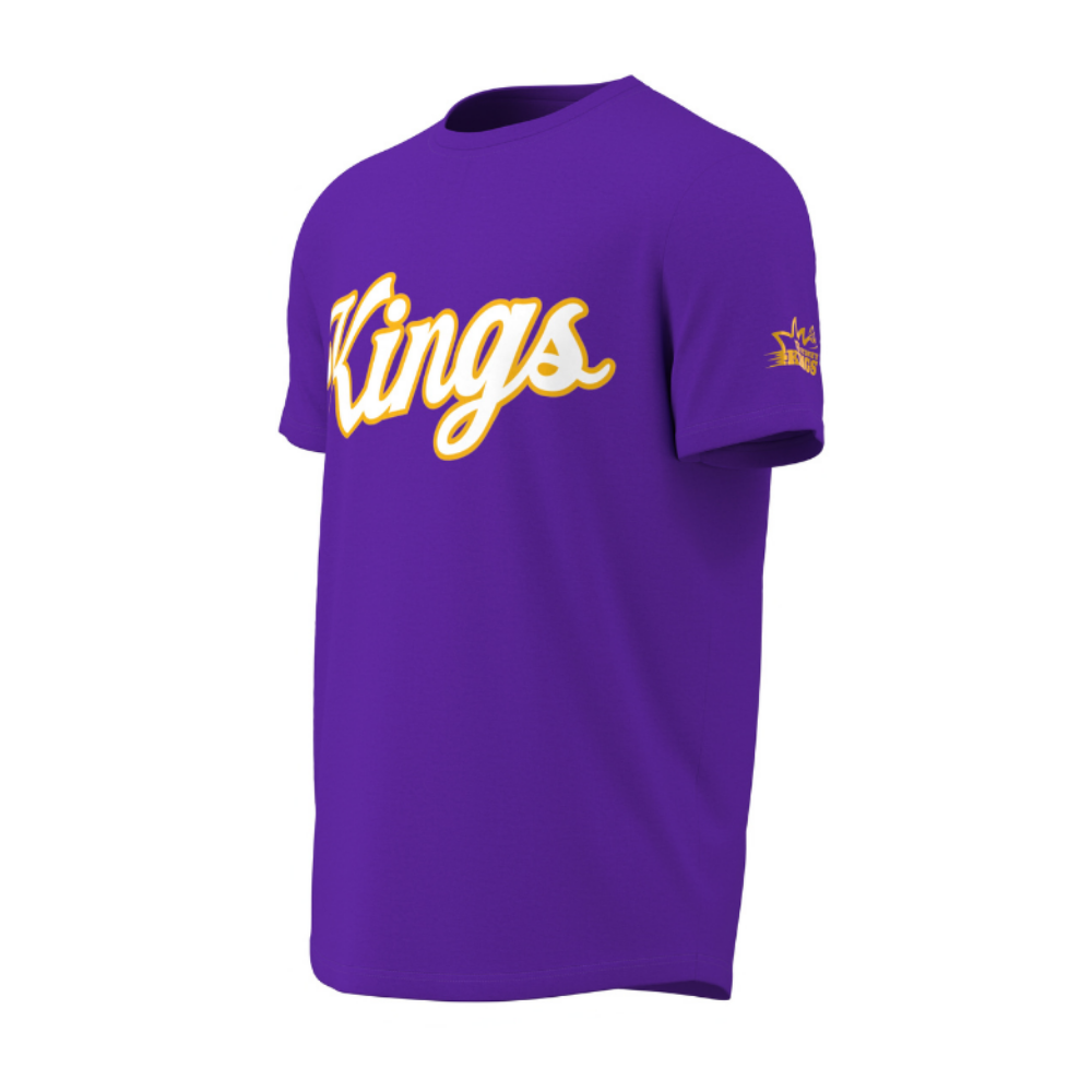 Sydney Kings | Unisex Player Script Tee - Purple - Davis