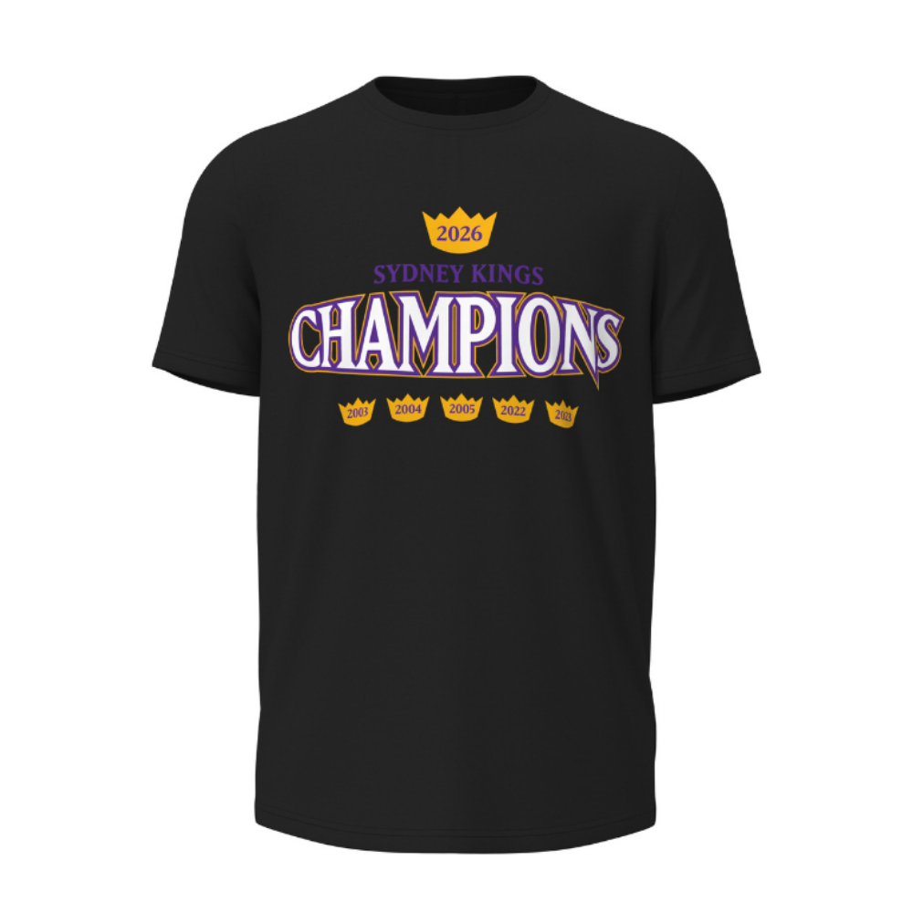 Sydney Kings | Unisex Tee - 6 Time Champion