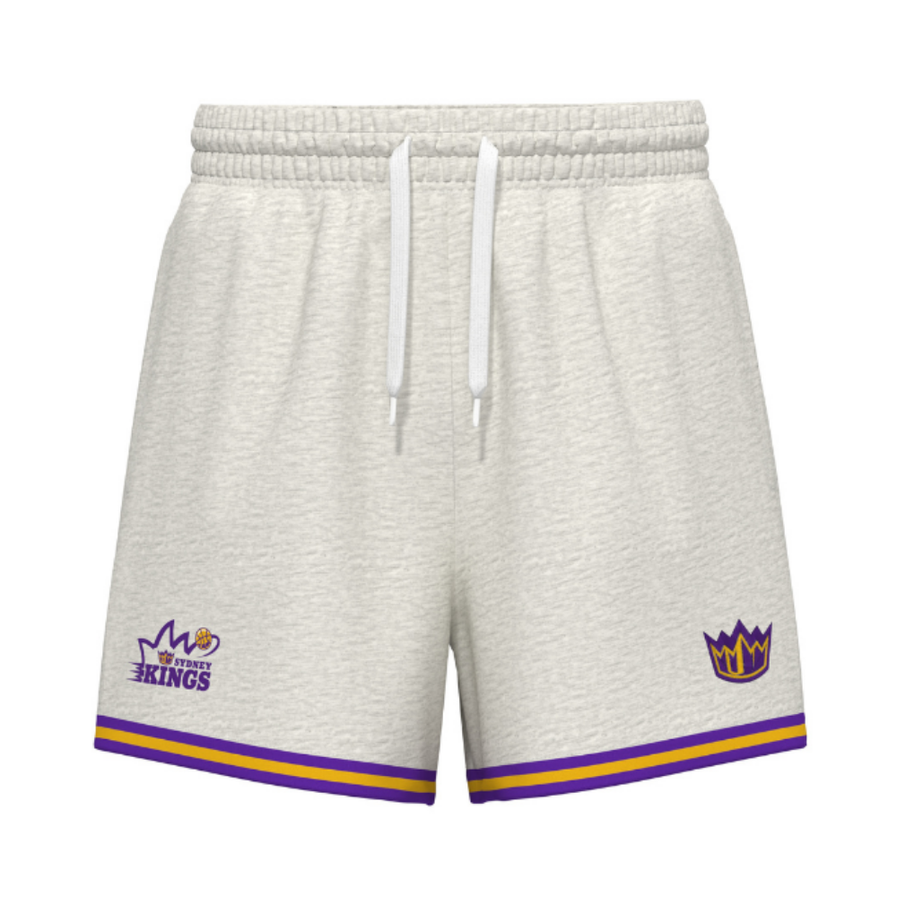 Sydney Kings | Unisex Fleece Shorts - Bone