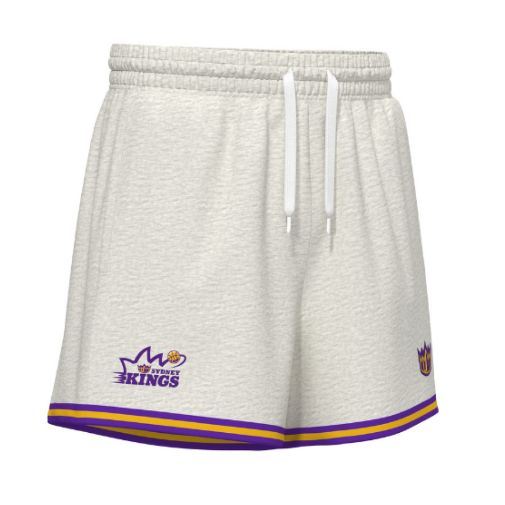 Sydney Kings | Unisex Fleece Shorts - Bone