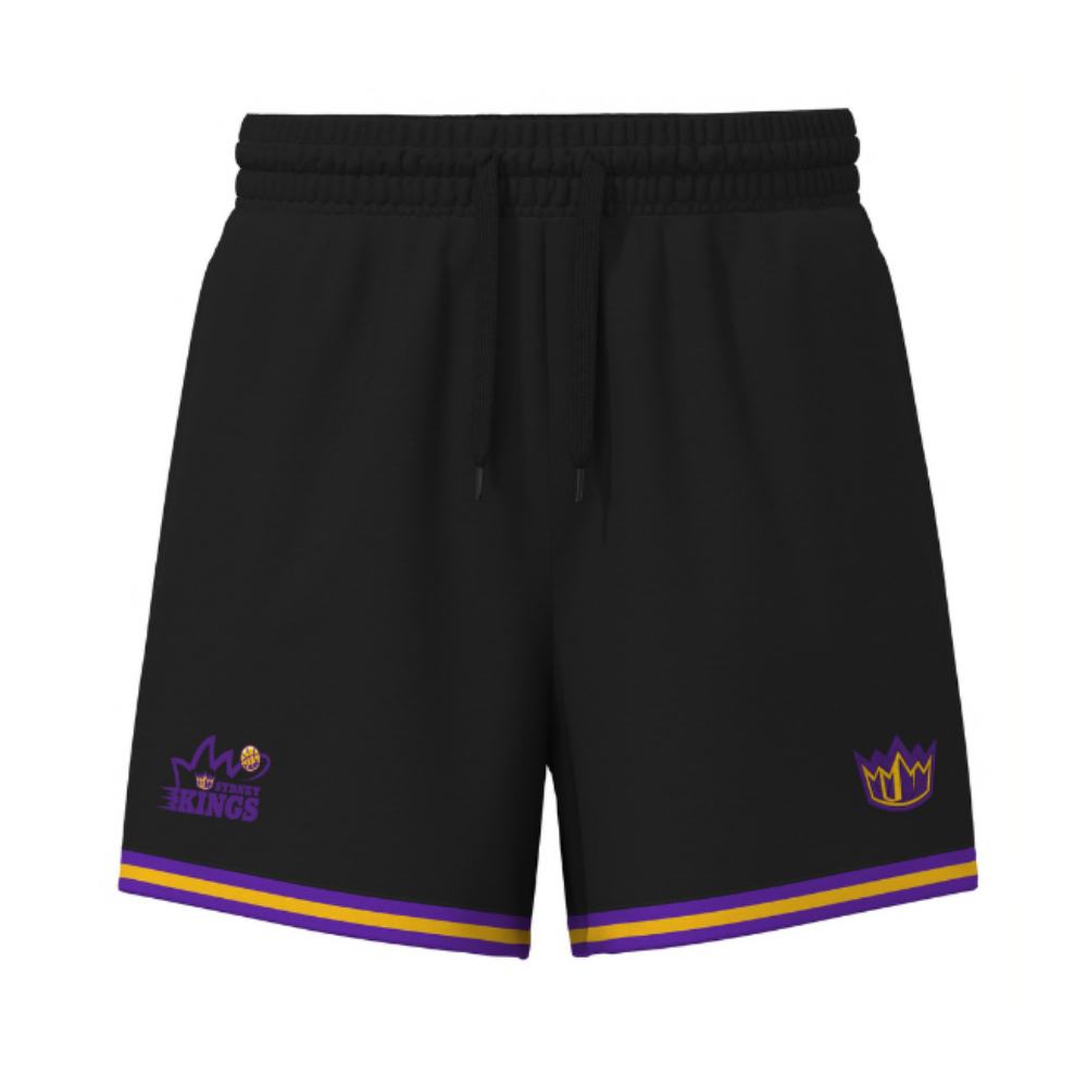 Sydney Kings | Unisex Fleece Shorts - Black