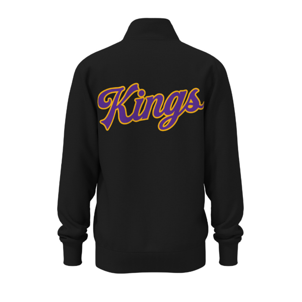 Sydney Kings | Unisex Qtr ZIP Jumper - Black
