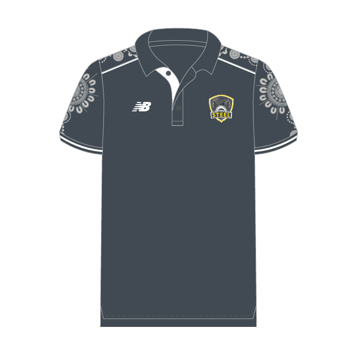 Volleyball WA - Perth Steel | PRE-ORDER | Play Polo - Unisex