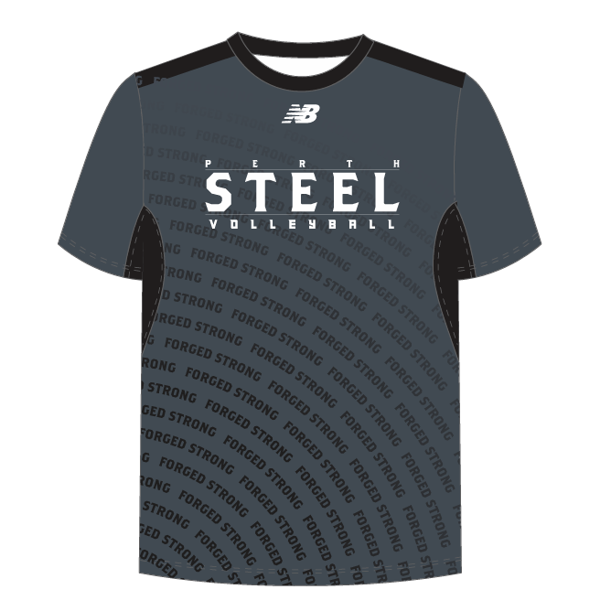 Volleyball WA - Perth Steel | PRE-ORDER | Training SS Shirt - Women