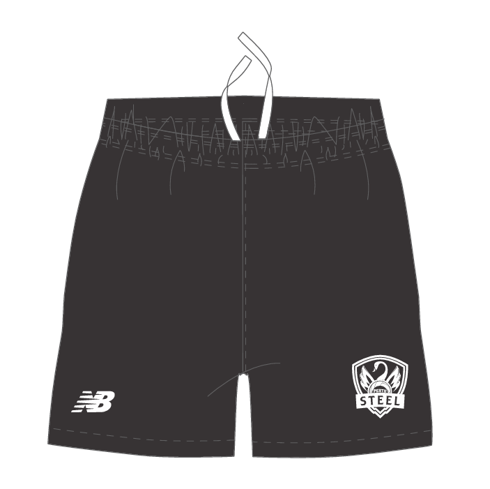 Volleyball WA - Perth Steel | PRE-ORDER | Travel Shorts - Women