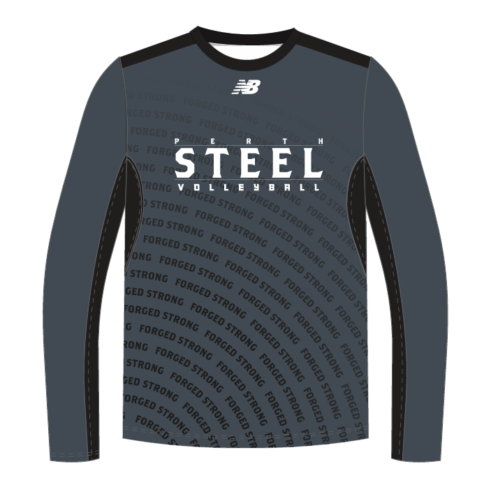 Volleyball WA - Perth Steel | PRE-ORDER | Training LS Shirt - Women
