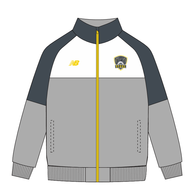 Volleyball WA - Perth Steel | PRE-ORDER | Retro Jacket - Unisex