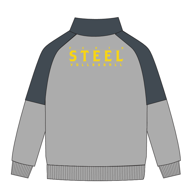 Volleyball WA - Perth Steel | PRE-ORDER | Retro Jacket - Unisex