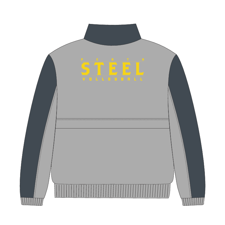 Volleyball WA - Perth Steel | PRE-ORDER | Retro Jacket - Women