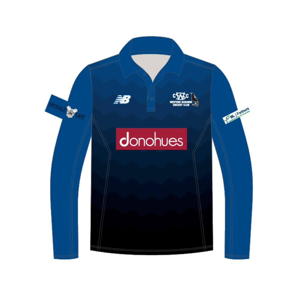 Townsville Western Suburbs  CC | PRE-ORDER | Unisex Long Sleve Training Polo