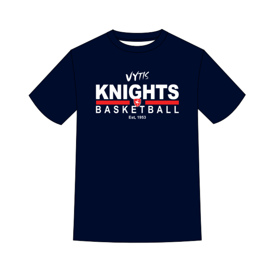 Vytis Knights | PRE-ORDER | Casual T Shirt - Navy