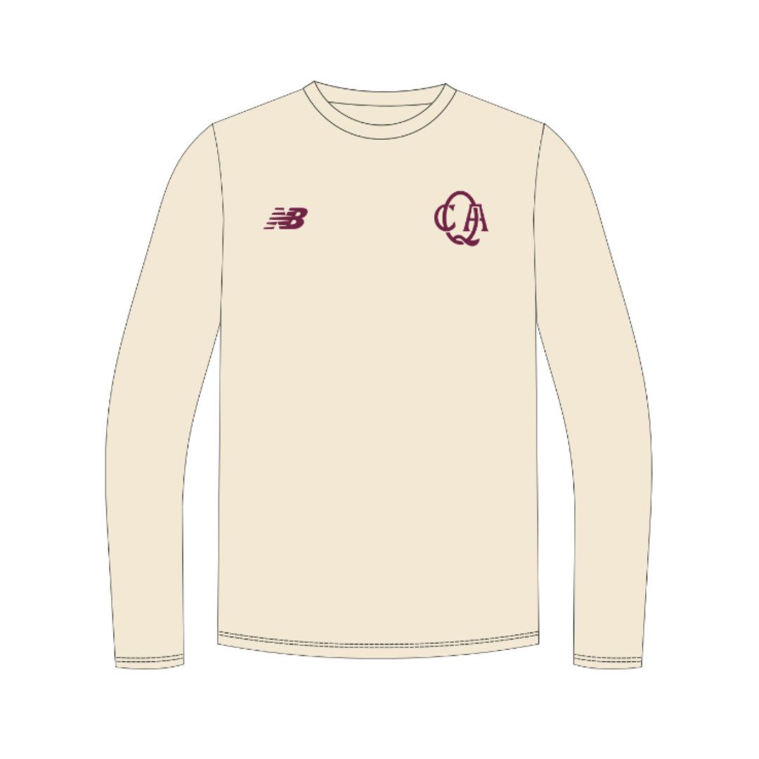 Cricket QLD - Staff  | PRE-ORDER |  Ls Lifestyle Tee - Stone