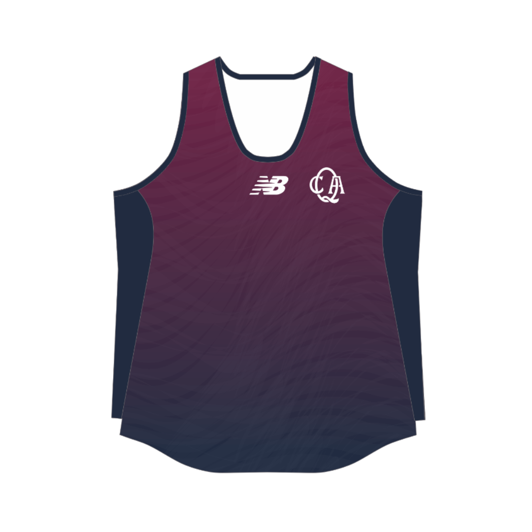 Cricket QLD - Staff  | PRE-ORDER |  Training Singlet - Womens