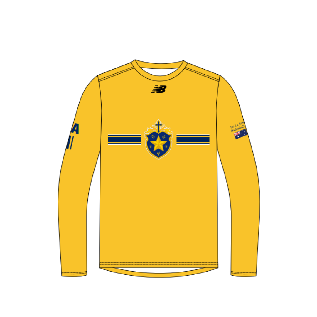 De La Salle College | PRE-ORDER | Yellow LS Tee