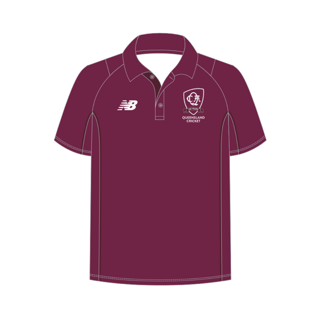Cricket QLD - Staff  | PRE-ORDER |  Media Polo - Unisex