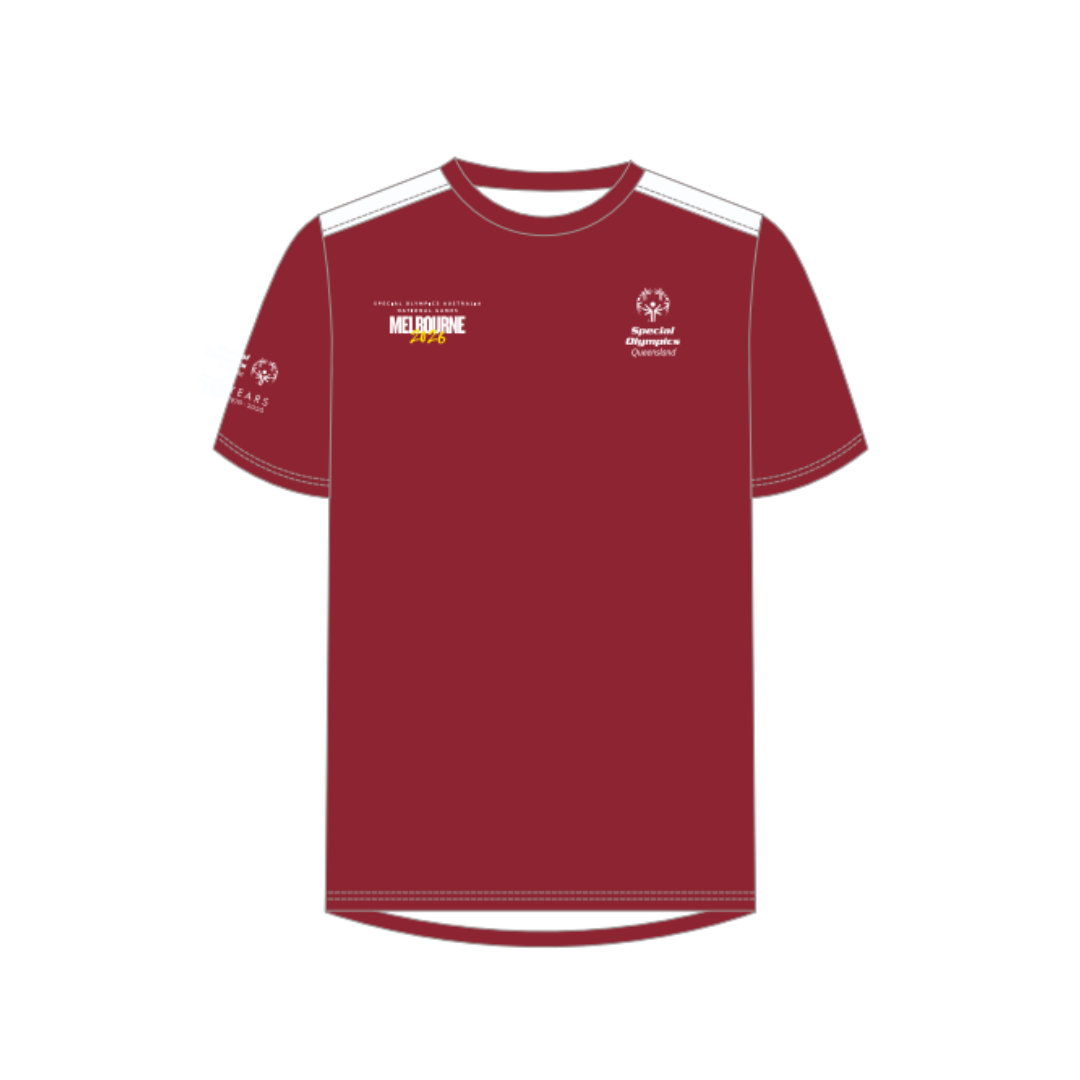 Special Olympics QLD | PRE-ORDER | Warm Up Tee - Competition