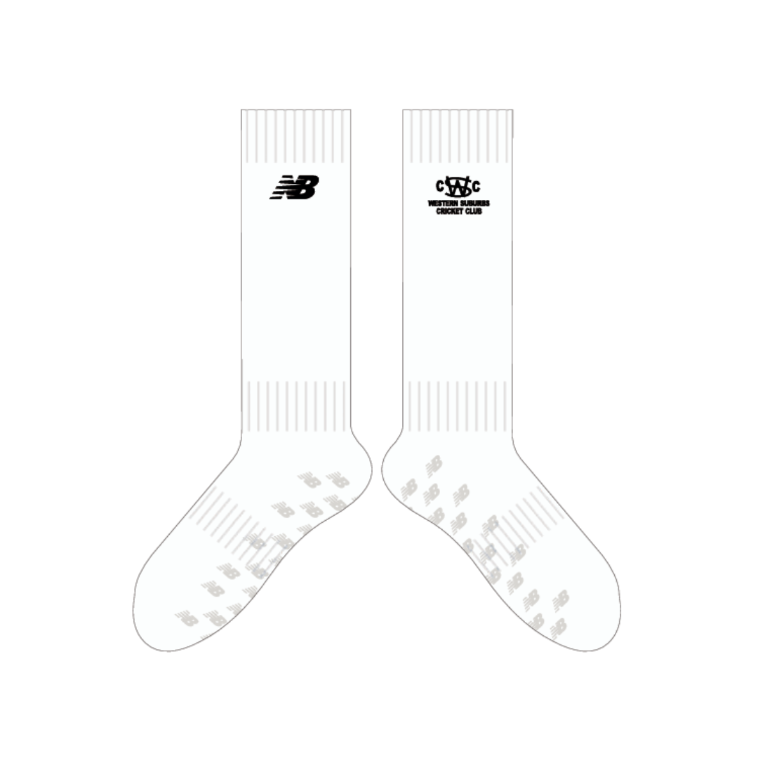 Townsville Western Suburbs Cricket  | PRE-ORDER | Crew Socks with Grip
