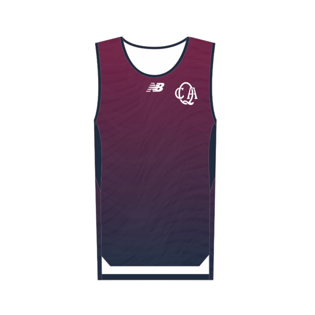 Cricket QLD - Staff  | PRE-ORDER |  Training Singlet - Mens