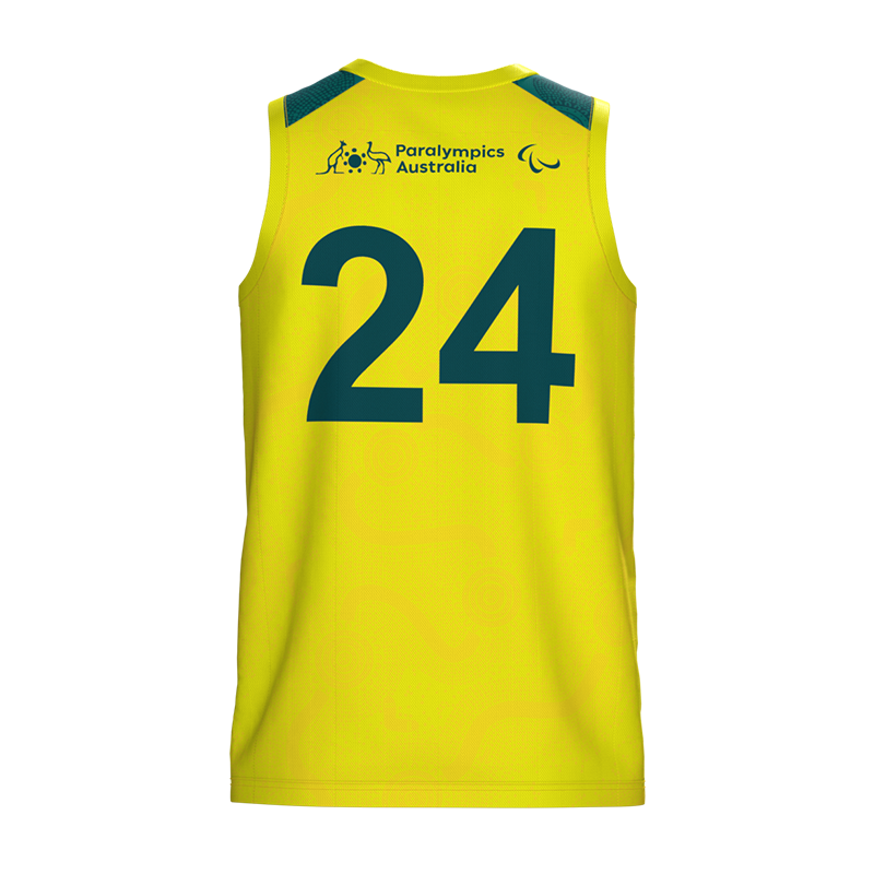 Paralympics Australia | Wheelchair Rugby Jersey - Yellow