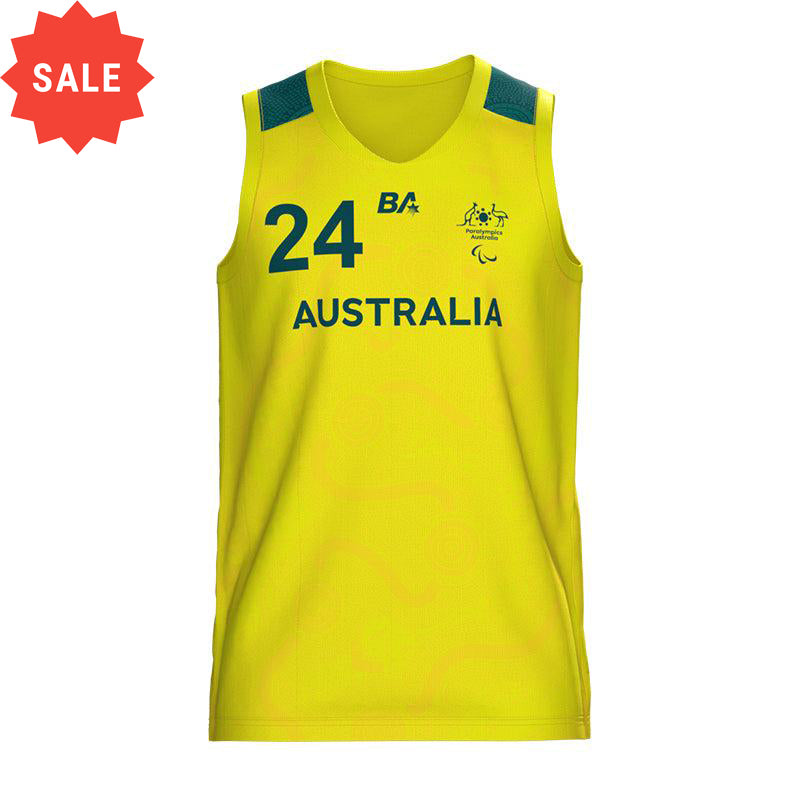 Paralympics Australia | Wheelchair Rugby Jersey - Yellow