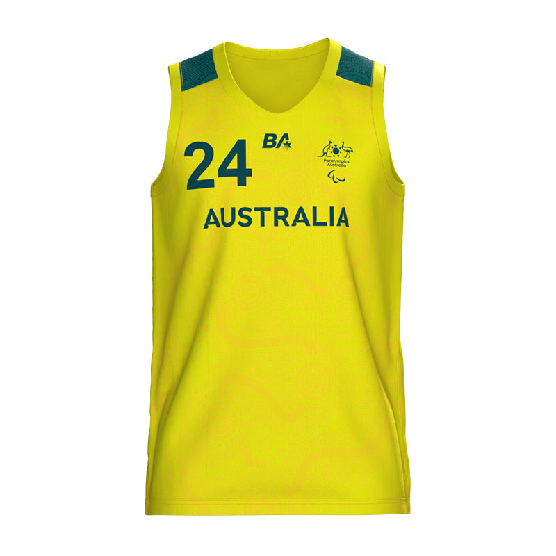 Paralympics Australia | Wheelchair Rugby Jersey - Yellow