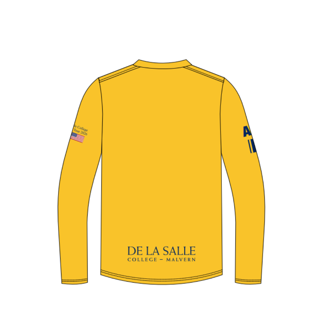 De La Salle College | PRE-ORDER | Yellow LS Tee
