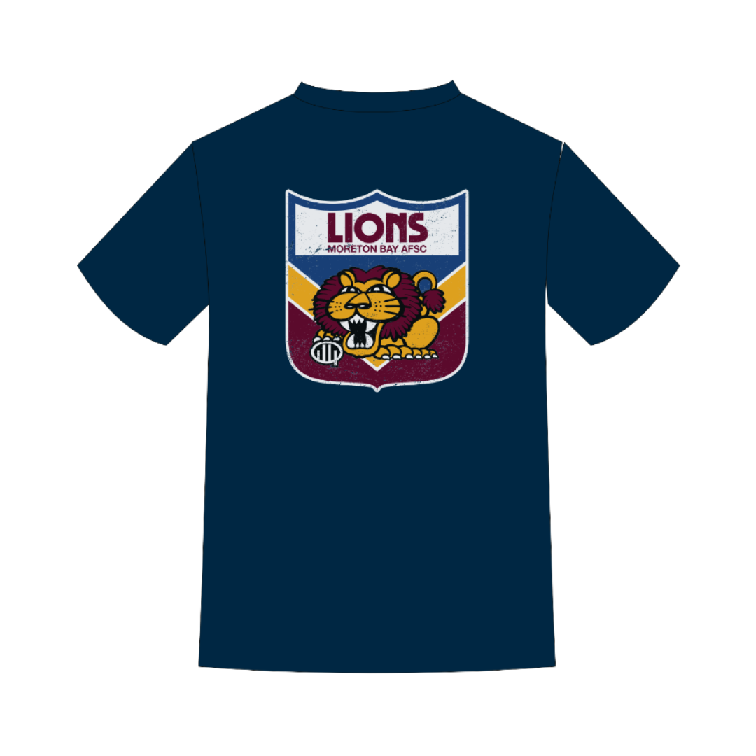 Moreton Bay Lions | PRE-ORDER | Retro Shield Tee