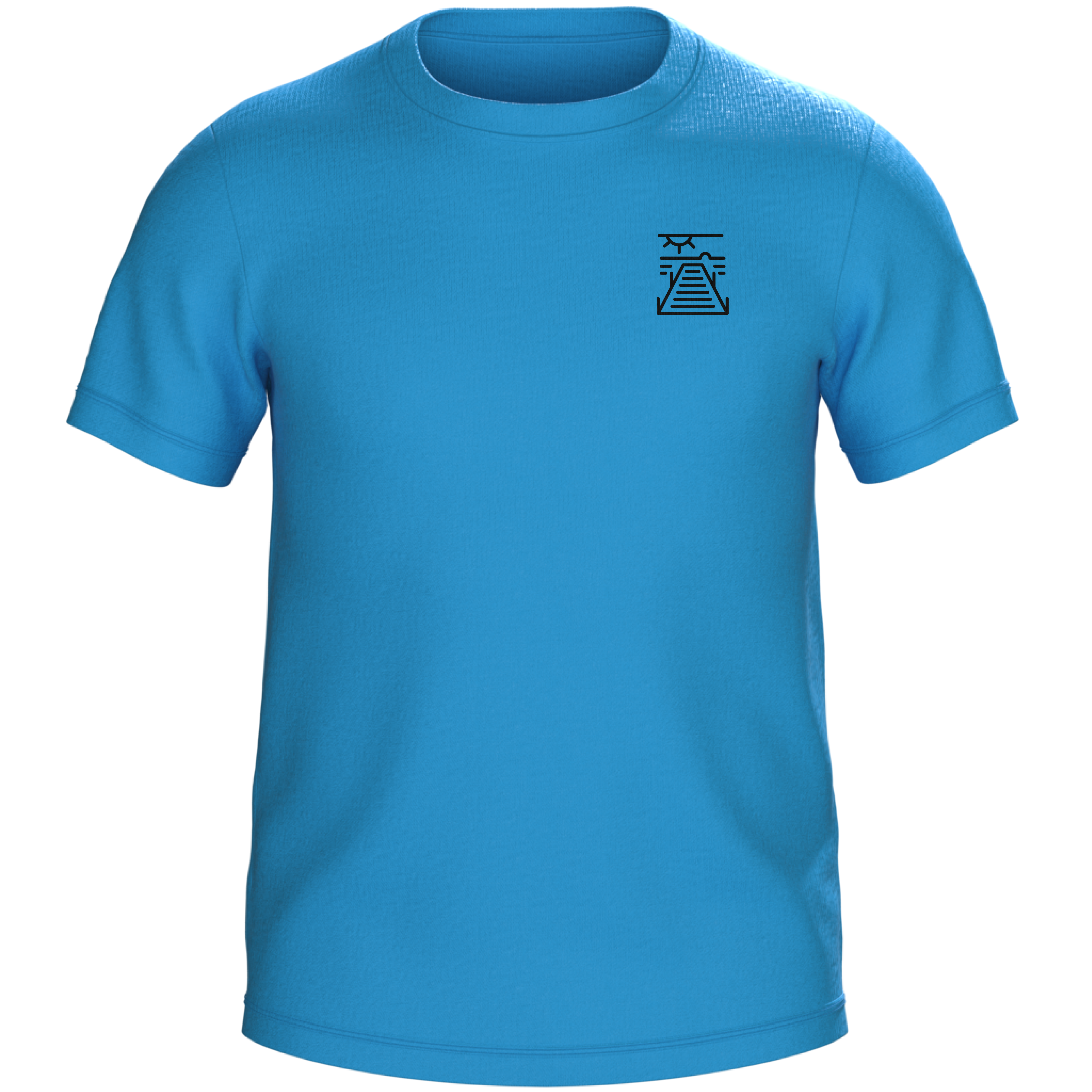 Build the Boardwalk | PRE-ORDER | Classic Tee with Dual BTB Print - Black & Ocean