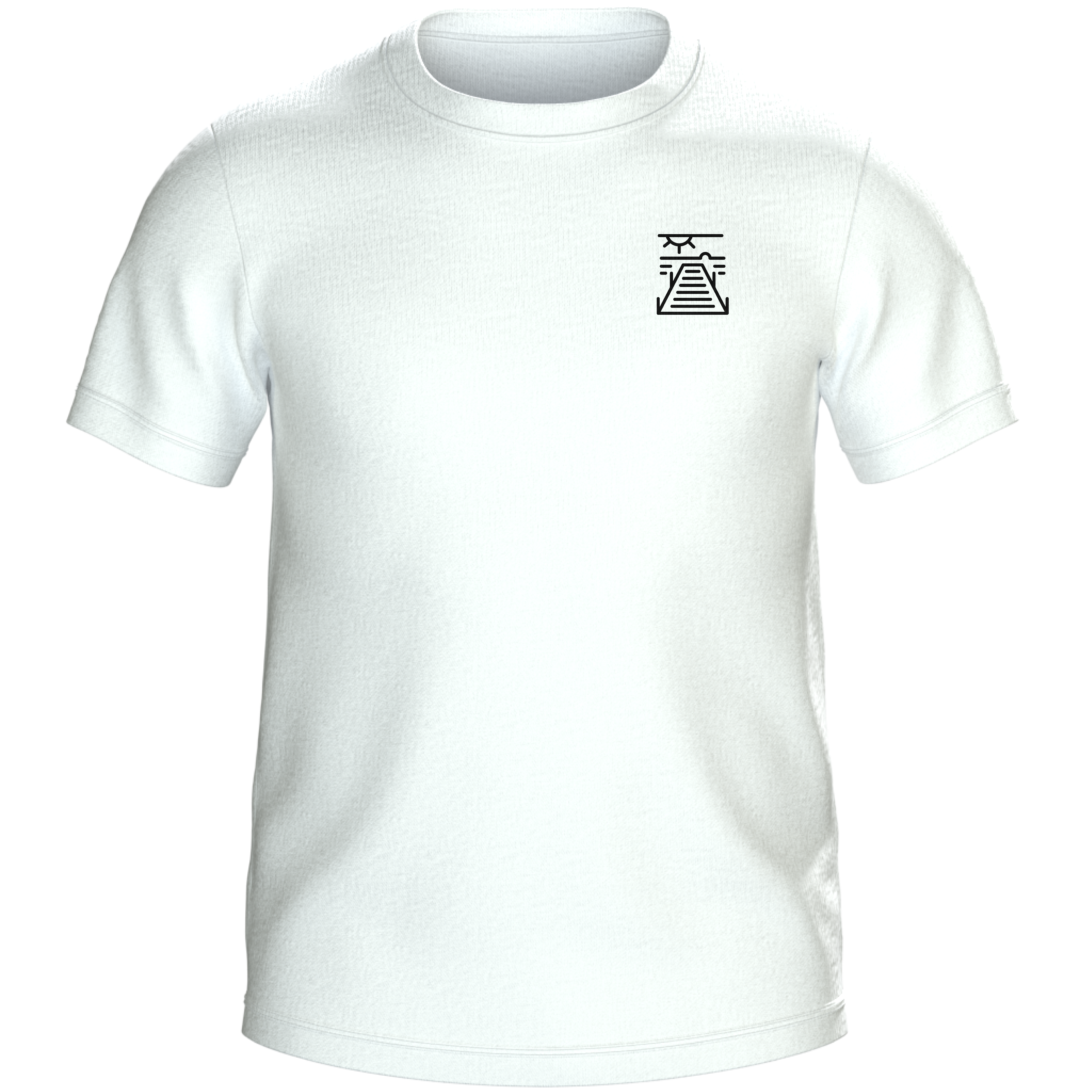 Build the Boardwalk | PRE-ORDER | Classic Tee with Dual BTB Print - White & Black