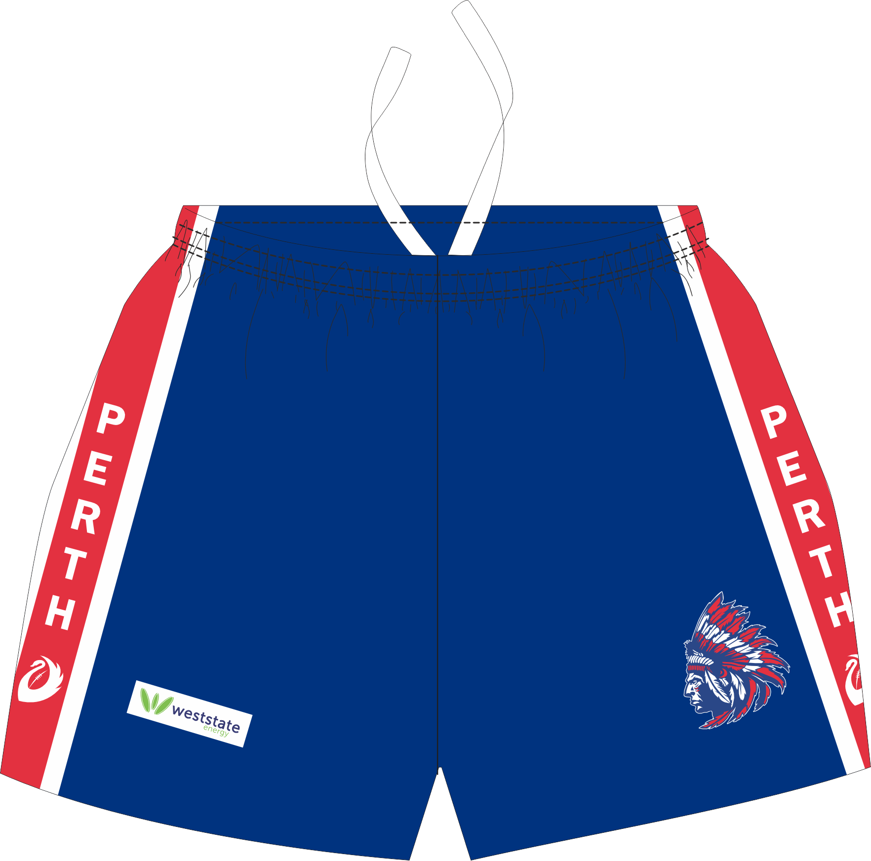 PFL23 Cockburn Lakes FC | BA Mens Home Shorts