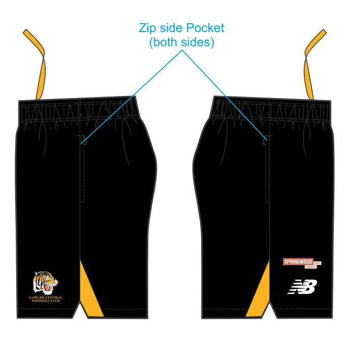 Gawler Central FC | New Balance Travel Shorts