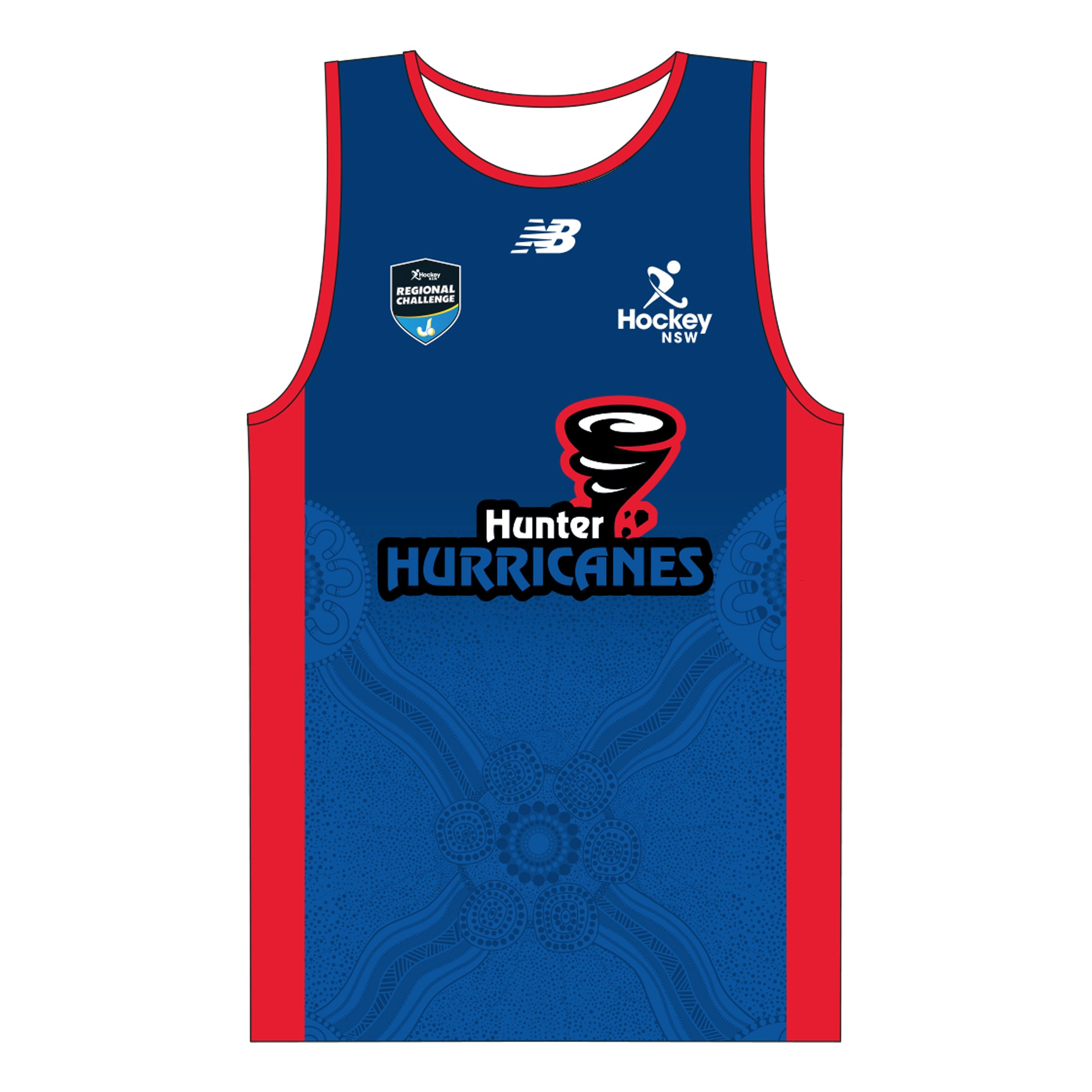 Hockey NSW COD | Hunter Hurricanes | Singlet - Unisex
