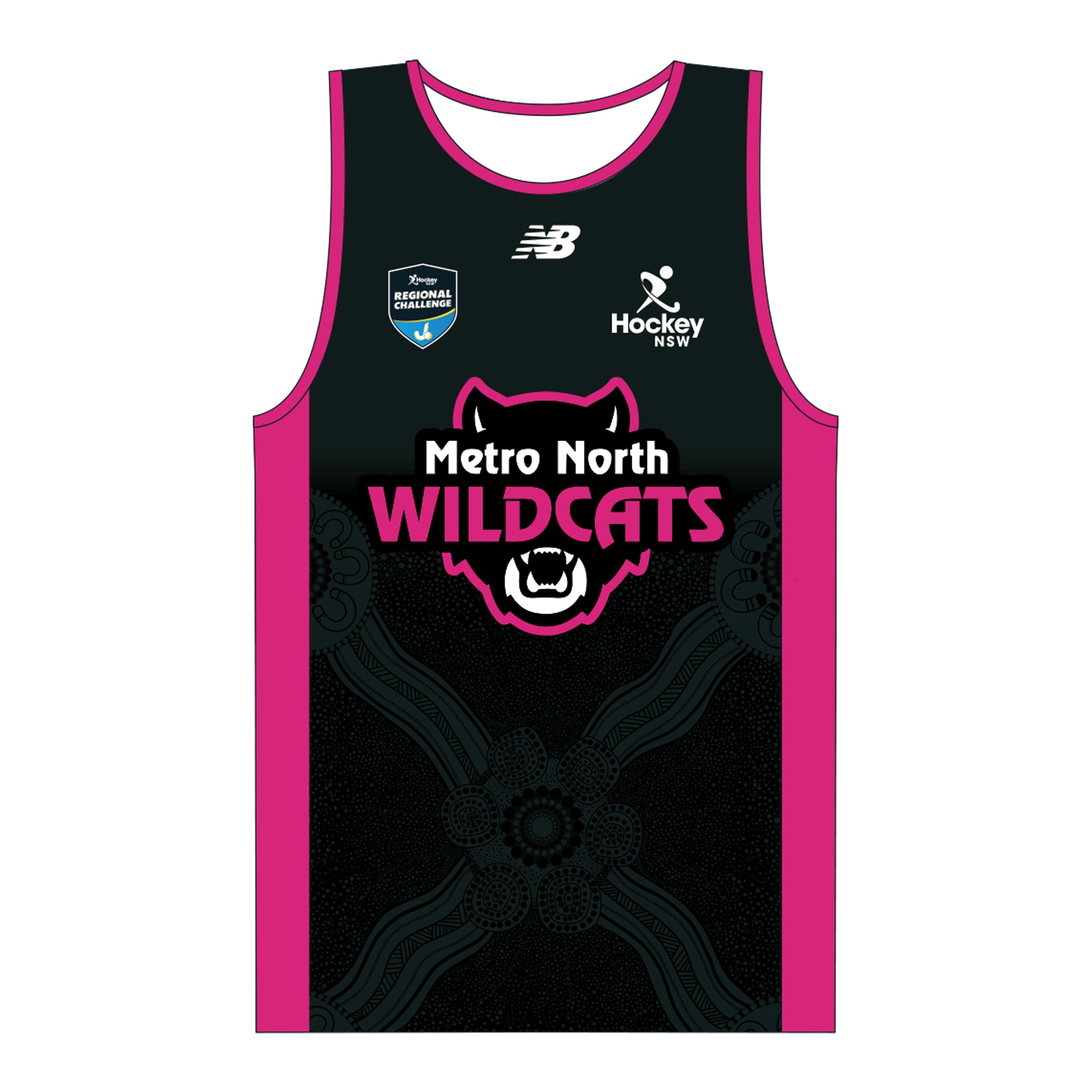 Hockey NSW COD | Metro North Wildcats | Singlet - Unisex