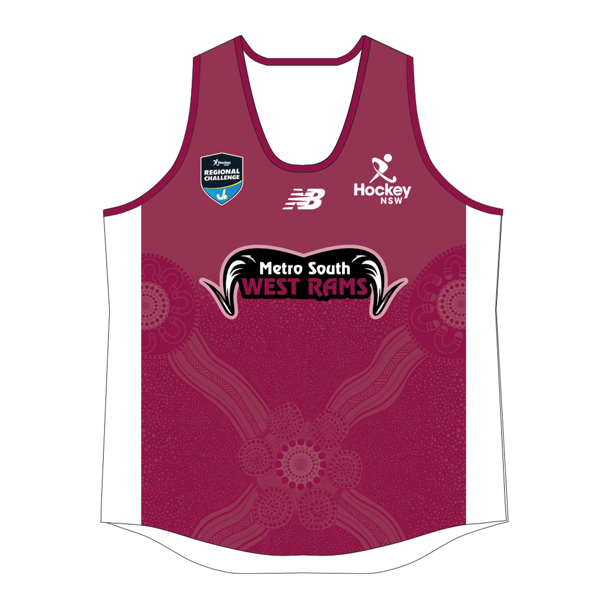 Hockey NSW COD | Metro South West Rams | Singlet - Women
